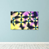 Cholesterinkristalle Leinwanddruck (Insitu (Holzboden))