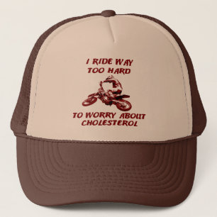 Cholesterol Dirt Bike Motocross Cap Hat Truckerkappe