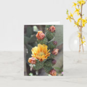 Cholla Blume Karte (Gelbe Blume)
