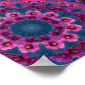 Cholla Cactus Array mit Halo Poster (Ecke)