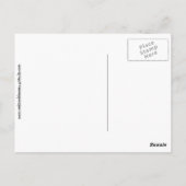 Cholla Cactus & Landscape Postkarte (Rückseite)