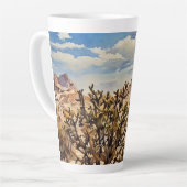Cholla Cactus, Valley of Fire Staat Park Milchtasse (Linke Ecke)