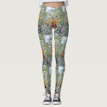 Cholla "der springenden die Leggings Kaktus-"