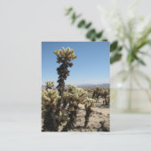 Cholla Garden - Joshua Tree Postkarte (Stehend Vorderseite)