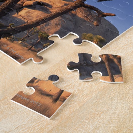 Cholla Kaktus und Kappe schaukeln, Joshua-Baum Puzzle (Seite)