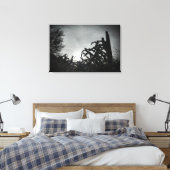 Cholla Sunset Leinwanddruck (Insitu (Schlafzimmer))