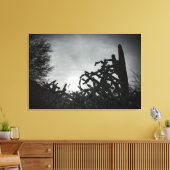 Cholla Sunset Leinwanddruck (Insitu (Wohnzimmer))