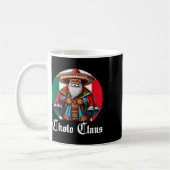 Cholo Christmas - Cholo Claus - Spaß mexikanisch S Kaffeetasse (Links)