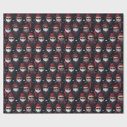 Cholo Santa Geschenkpapier (Flach)