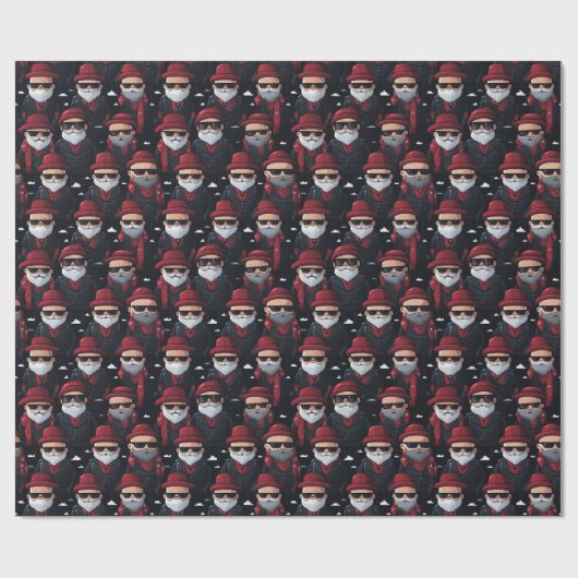 Cholo Santa Geschenkpapier (Flach)