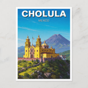 Cholula Mexico Reisen Postkarte