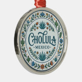 Cholula Mexiko Ornament Aus Metall (Rechts)