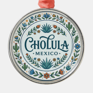 Cholula Mexiko Ornament Aus Metall