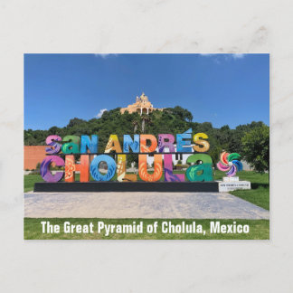 Cholula Pyramid, Mexiko Postcard Postkarte