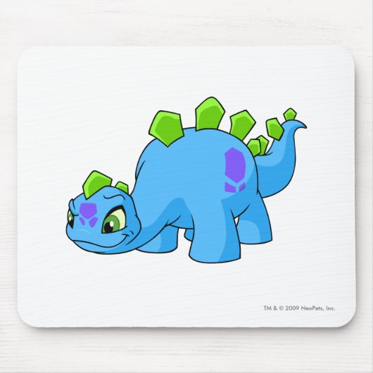 Chomby Blau Mousepad (Vorne)