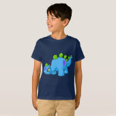 Chomby Blau T-Shirt (Vorne ganz)