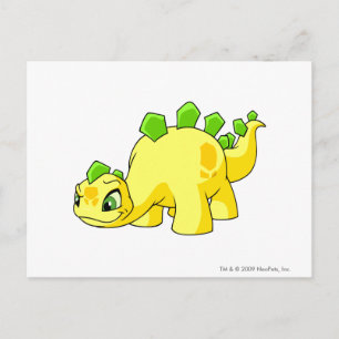 Chomby Gelb Postkarte