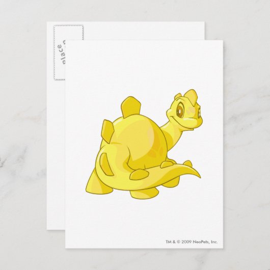 Chomby Gold Postkarte (Vorne/Hinten)