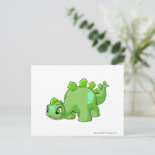 Chomby Green Postkarte (Stehend Vorderseite)