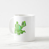 Chomby Grün Kaffeetasse (Vorderseite Links)