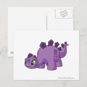 Chomby Lila Postkarte (Vorne/Hinten)