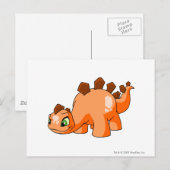 Chomby Orange Postkarte (Vorne/Hinten)