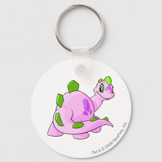 Chomby Pink Schlüsselanhänger (Vorderseite)