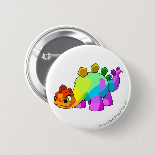 Chomby Regenbogen Button (Vorne & Hinten)