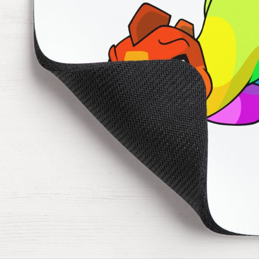 Chomby Regenbogen Mousepad (Ecke)