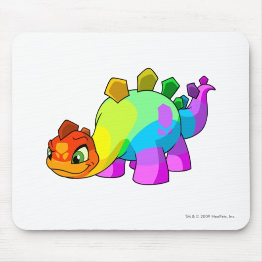 Chomby Regenbogen Mousepad (Vorne)