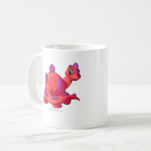 Chomby Rot Kaffeetasse (Vorderseite Links)