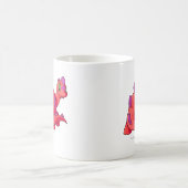 Chomby Rot Kaffeetasse (Mittel)