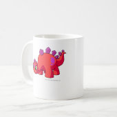 Chomby Rot Kaffeetasse (Vorderseite Links)