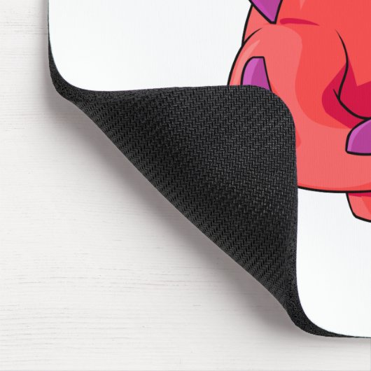 Chomby Rot Mousepad (Ecke)