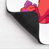 Chomby Rot Mousepad (Ecke)
