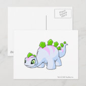 Chomby Striping Postkarte (Vorne/Hinten)