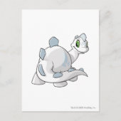 Chomby White Postkarte (Vorderseite)