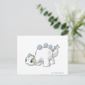 Chomby White Postkarte (Stehend Vorderseite)