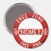Chometz free magnet (Vorderseite/Rückseite)