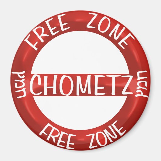 Chometz free magnet (Vorne)