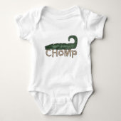 Chomp Alligatort-shirts und -geschenke Baby Strampler (Vorderseite)