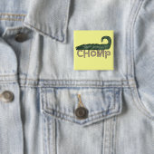 Chomp Alligatort-shirts und -geschenke Button (Beispiel)