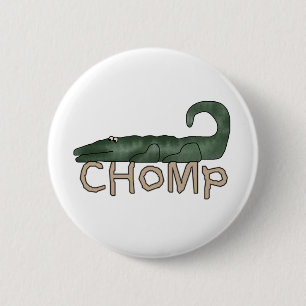 Chomp Alligatort-shirts und -geschenke Button