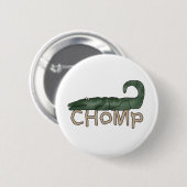 Chomp Alligatort-shirts und -geschenke Button (Vorne & Hinten)