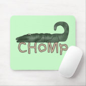 Chomp Alligatort-shirts und -geschenke Mousepad (Mit Mouse)