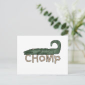Chomp Alligatort-shirts und -geschenke Postkarte (Stehend Vorderseite)