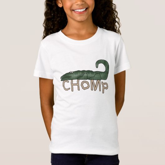 Chomp Alligatort-shirts und -geschenke T-Shirt (Vorderseite)