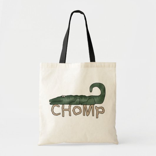 Chomp Alligatort-shirts und -geschenke Tragetasche (Vorne)