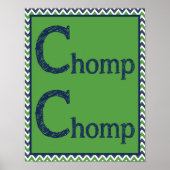 Chomp Chomp Poster (Vorne)