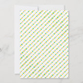 Chomp & Stomp! Dinosaur Boys 1. Geburtstag Einladung (Rückseite)